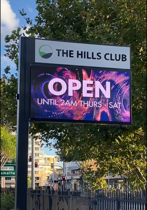School LED Sign