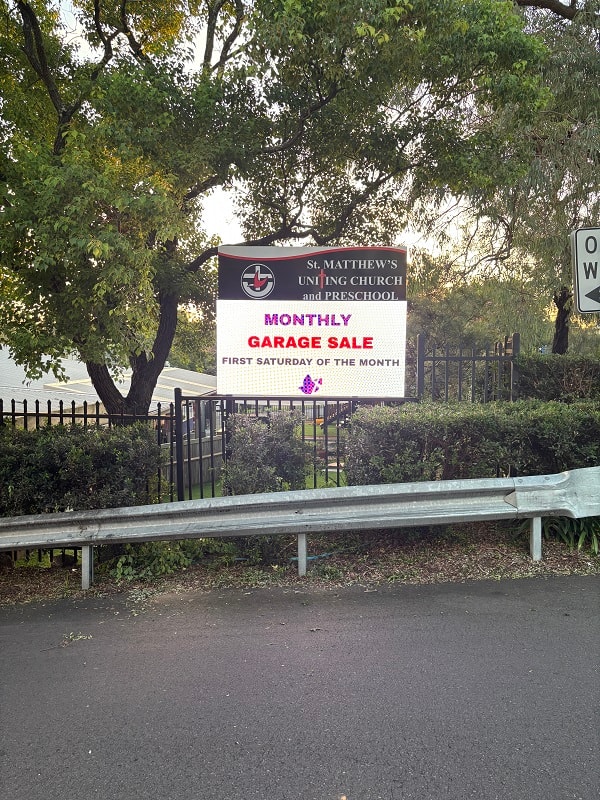 Church LED Sign